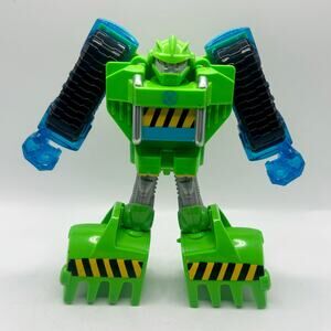 Hasbro Hero’s Transformers Rescue Bot Energize Boulder The Construction EUC
